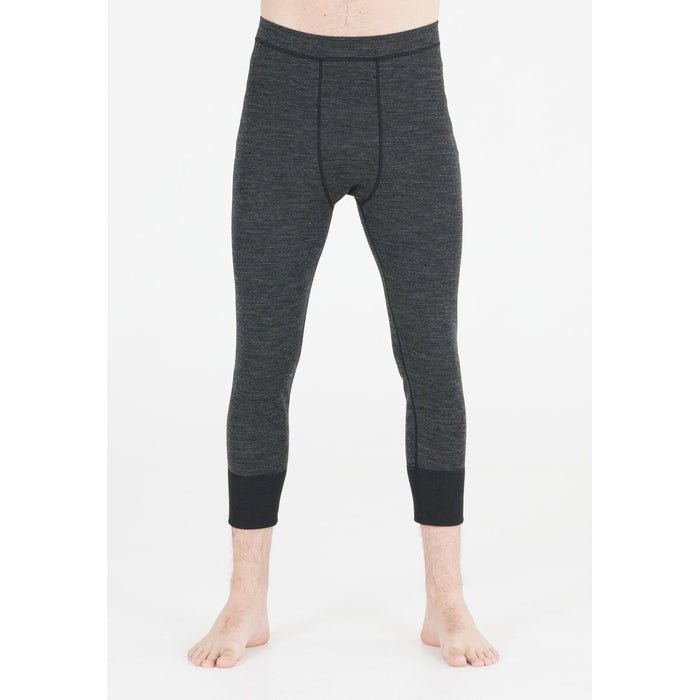 WHISTLER Bradley M Merino Wool Baselayer 3/4 Pants Baselayer 1011 Dark Grey Melange