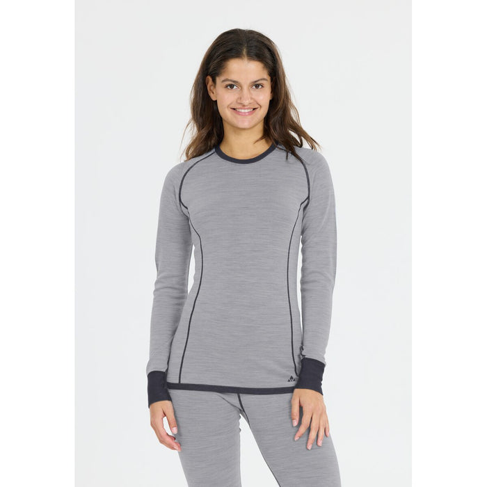 WHISTLER Brandi W Merino Wool Baselayer Top Baselayer 2161 Dusty Blue