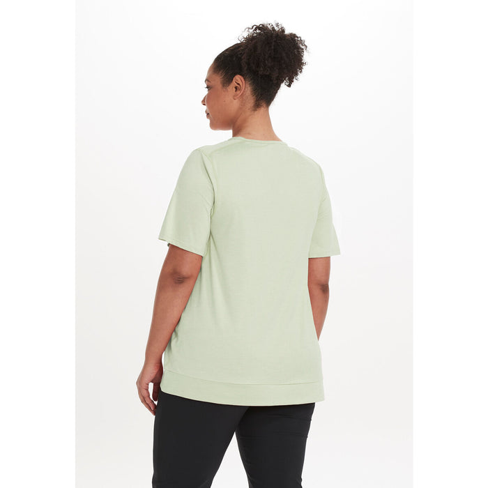 Q SPORTSWEAR Bree W Melange S/S Tee T-shirt 3119 Sea Foam