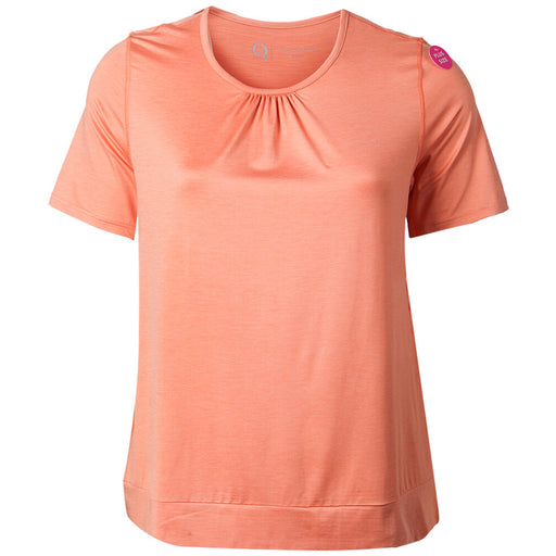 Q SPORTSWEAR Bree W Melange S/S Tee T-shirt 4213 Blooming Dahlia