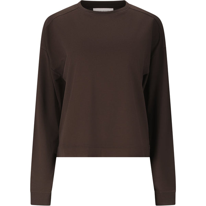 ATHLECIA Brenan W Crew Neck Sweatshirt 1294 Chocolate Torte