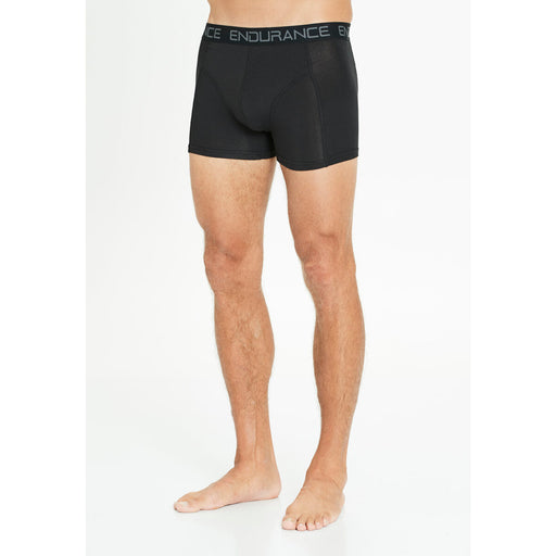 ENDURANCE Brighton M Bamboo Boxershorts 2-pack Underwear 1001 Black