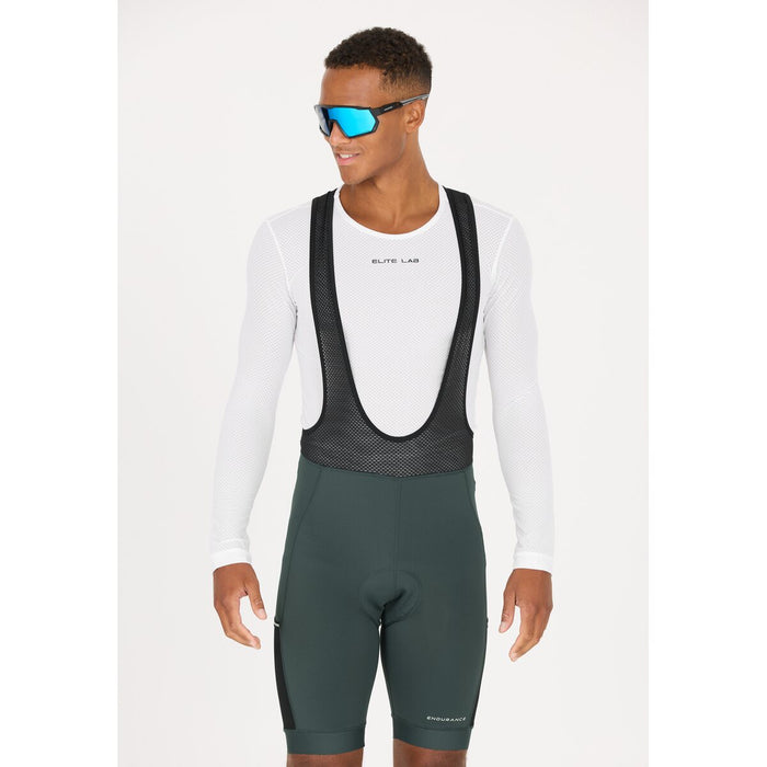 ENDURANCE Brillant M Cycling/MTB Cargo Tights W/Bib Cycling Tights 3242 Dusty Forest