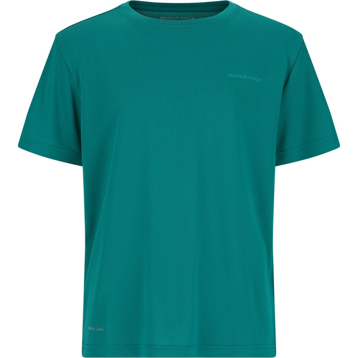 ENDURANCE Bringen V2 Jr. S-S Tee T-shirt 3187 Deep Lake