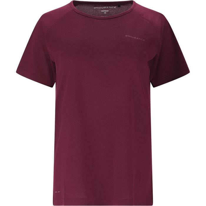 ENDURANCE Bringen V2 W S-S Tee T-shirt 4299 Pickled Beet