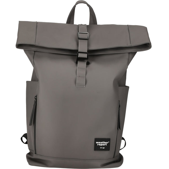 WEATHER REPORT Bronze PU Backpack Bags 1028 Turbulence