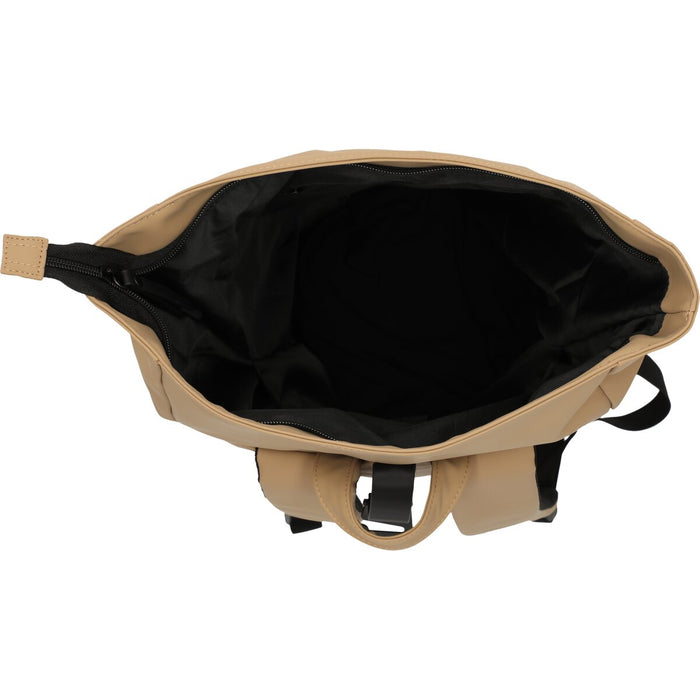 WEATHER REPORT Bronze PU Backpack Bags