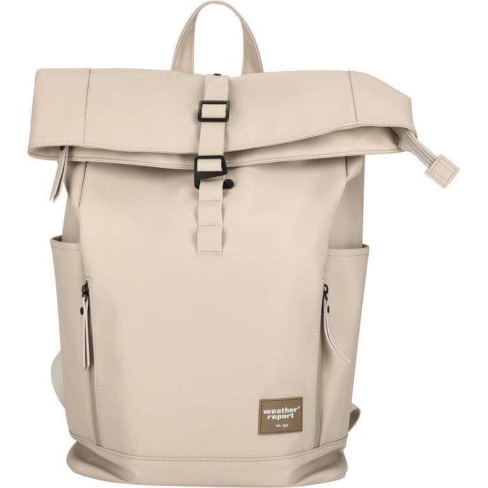 WEATHER REPORT Bronze PU Backpack Bags 1265 Island Fossil