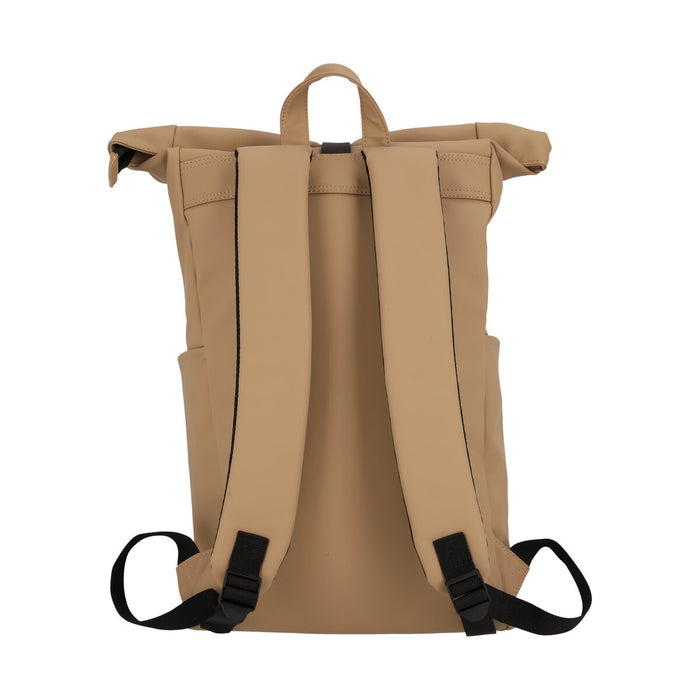 WEATHER REPORT Bronze PU Backpack Bags