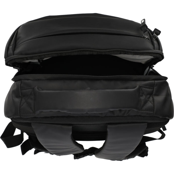 WEATHER REPORT Bronze PU Computer Backpack Bags 1001 Black