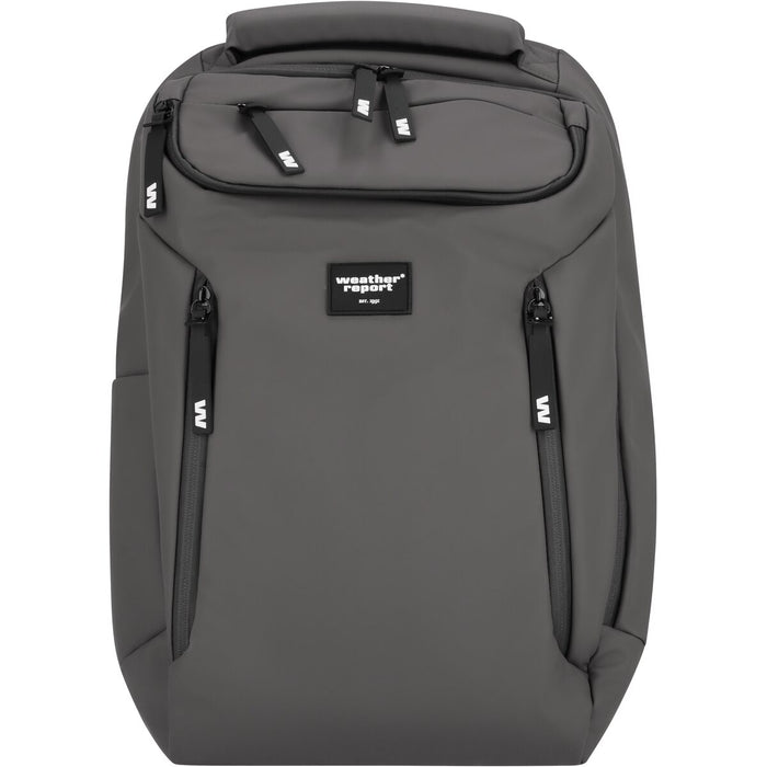 WEATHER REPORT Bronze PU Computer Backpack Bags 1028 Turbulence
