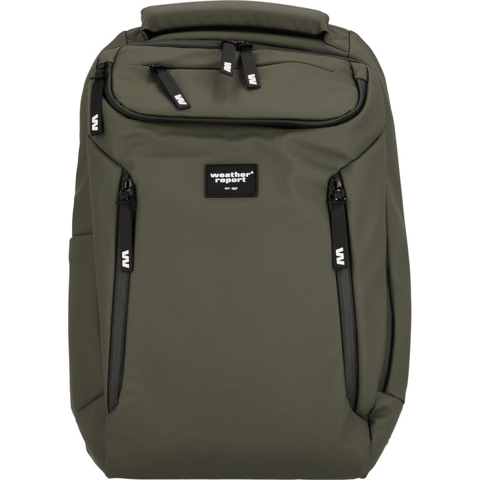 WEATHER REPORT Bronze PU Computer Backpack Bags 3247 Cypress