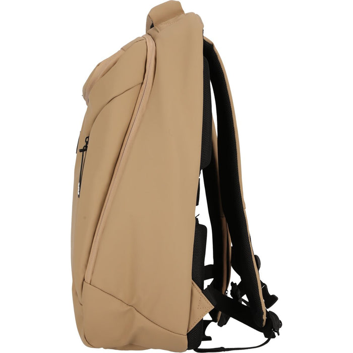 WEATHER REPORT Bronze PU Computer Backpack Bags