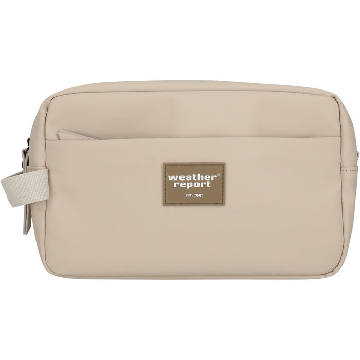 WEATHER REPORT Bronze PU Toilet Bag Bags 1265 Island Fossil