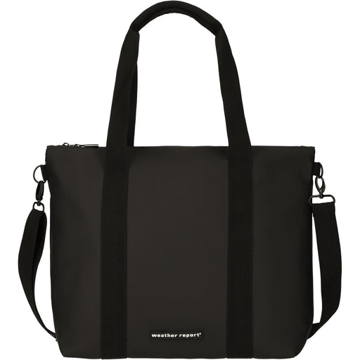 WEATHER REPORT Bronze PU Tote Bag Bags 1001 Black