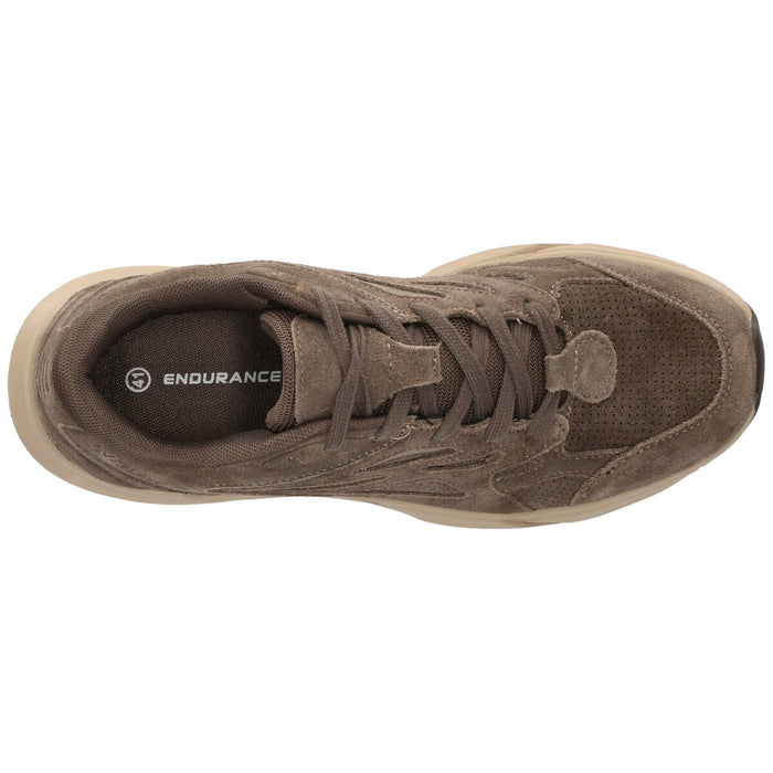 ENDURANCE Bryce M Leather Shoe Shoes 3139 Driftwood