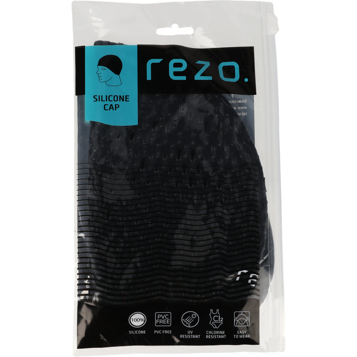 REZO Bubble Swim Cap Swimming equipment 1001 Black