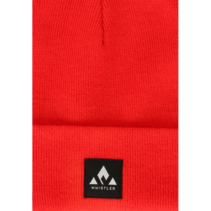 WHISTLER Bunde Hat Hoods 4367 True Red