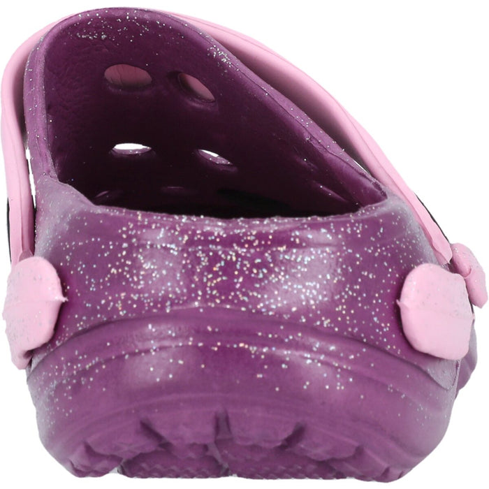 ZIGZAG Burab Kids Glitter Clog Sandal Sandal 4140 Damson
