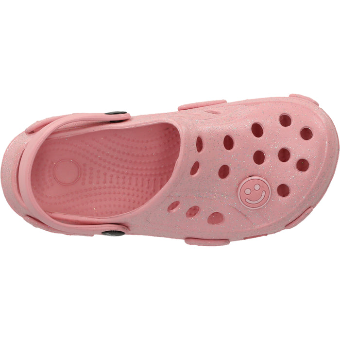 ZIGZAG Burab Kids Glitter Clog Sandal Sandal 4210 Rose Shadow