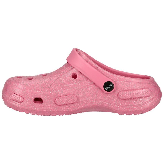 ZIGZAG Burab Kids Glitter Clog Sandal V2 Sandal 4391 Begonia Pink