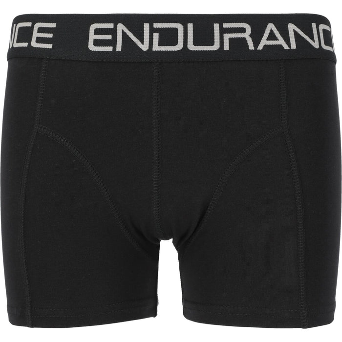 ENDURANCE Burke Jr. Boxer Shorts 4-Pack Underwear 1001 Black