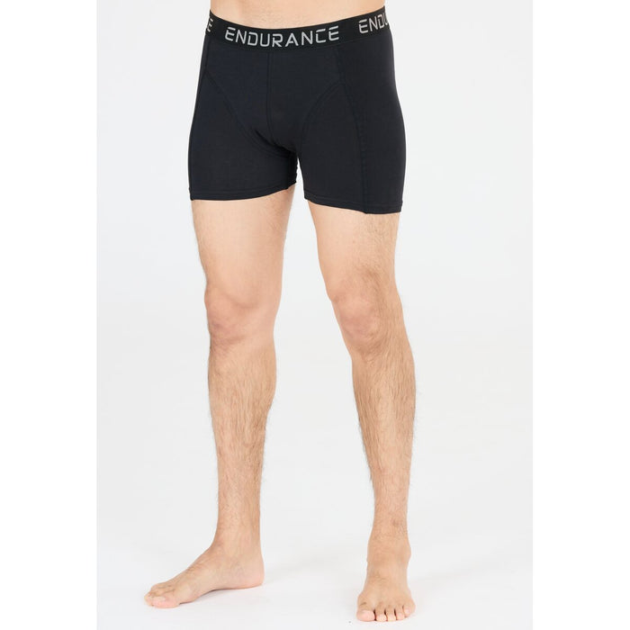 ENDURANCE Burke M Boxershorts 3-Pack Underwear 1001A BlackA