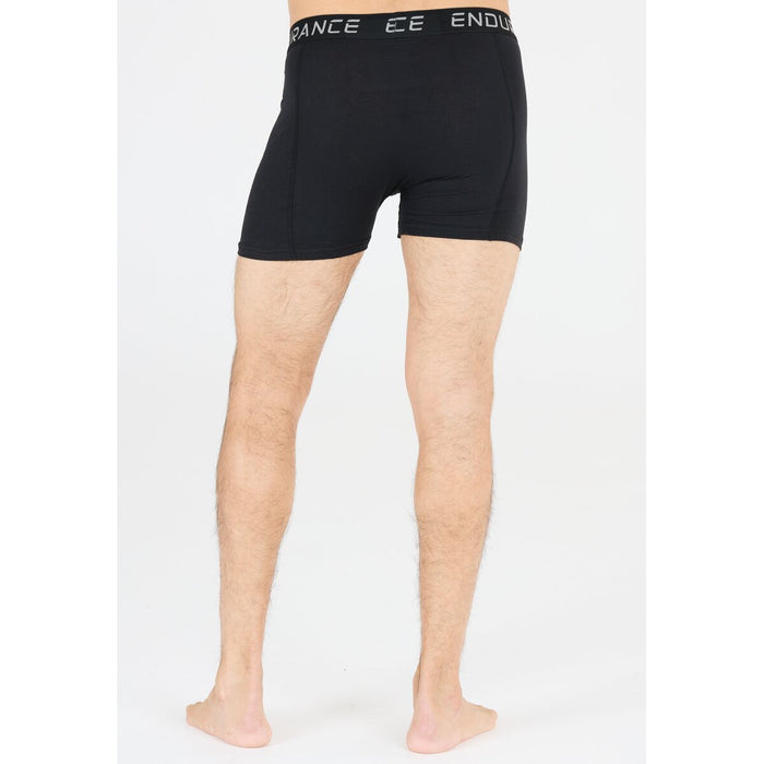 ENDURANCE Burke M Boxershorts 3-Pack Underwear 1001A BlackA