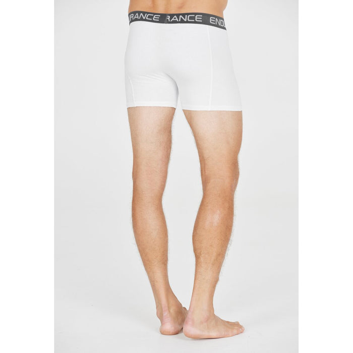 ENDURANCE Burke M Boxershorts 3-Pack Underwear 1002S White