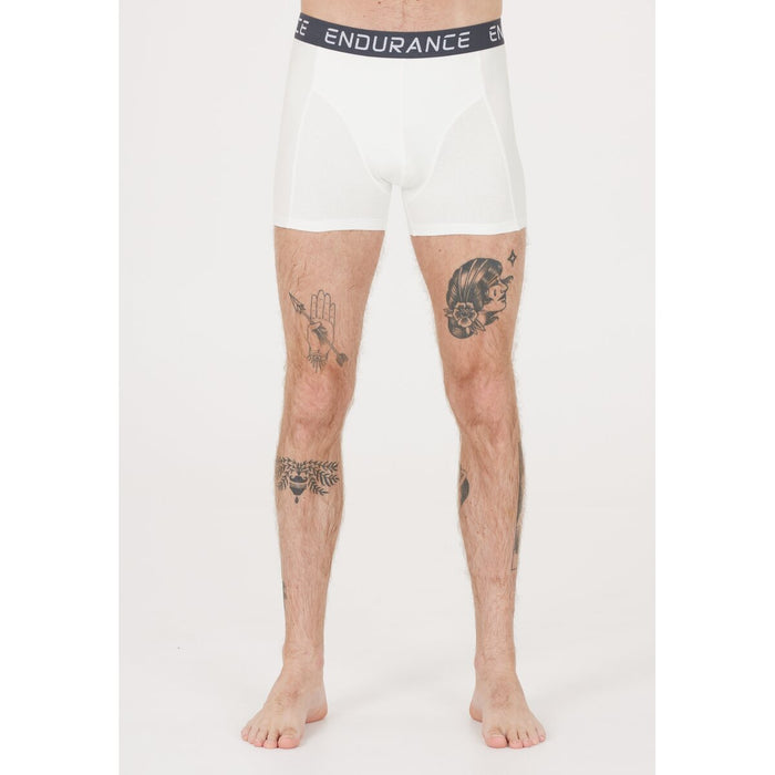 ENDURANCE Burke M Boxershorts 3-Pack Underwear 1002 White