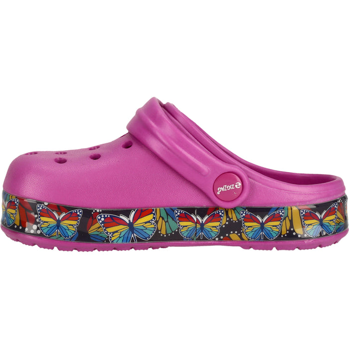 ZIGZAG Burundi Closed Kids Sandal W/lights Sandal 4016 Magic Purple