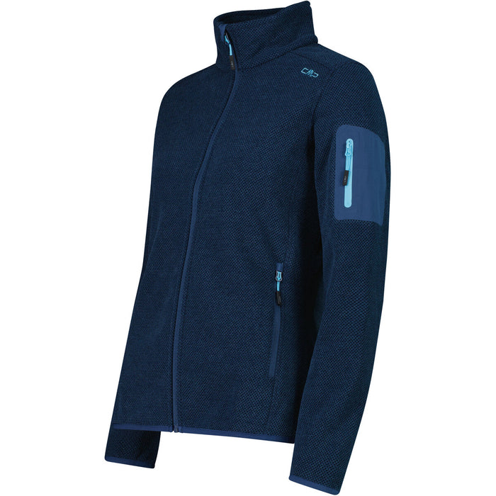 CMP CMP WOMAN KNITTECH FLEECE JACKET Fleece 01MU BLUE INK-LIGHTER