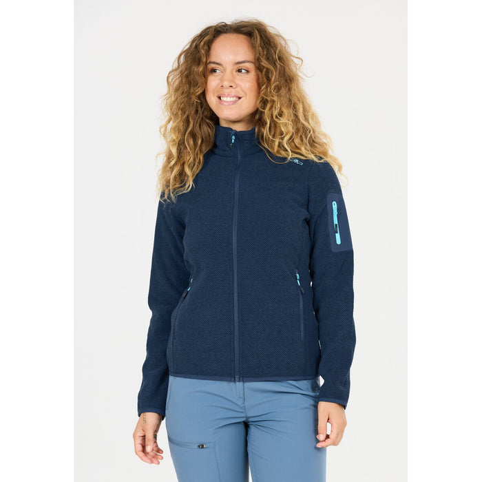 CMP CMP WOMAN KNITTECH FLEECE JACKET Fleece 01MU BLUE INK-LIGHTER