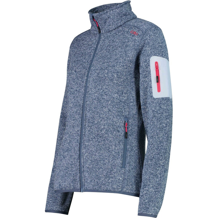 CMP CMP WOMAN KNITTECH FLEECE JACKET Fleece 03LV Space-Sky Blue