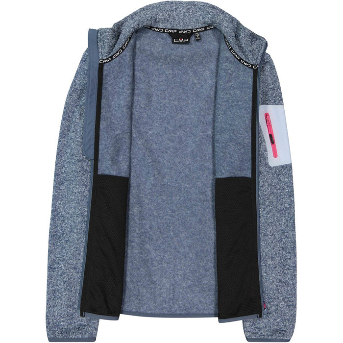 CMP CMP WOMAN KNITTECH FLEECE JACKET Fleece 03LV Space-Sky Blue