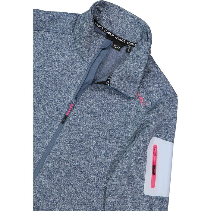 CMP CMP WOMAN KNITTECH FLEECE JACKET Fleece 03LV Space-Sky Blue