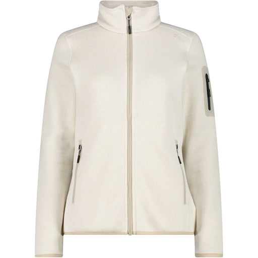 CMP CMP WOMAN KNITTECH FLEECE JACKET Fleece 03XZ Bianco Gesso-Darker