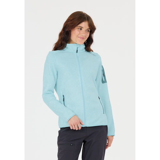 CMP CMP WOMAN KNITTECH FLEECE JACKET Fleece 05ET Opale-Bianco