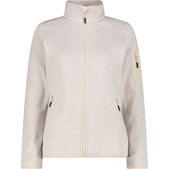 CMP CMP WOMAN KNITTECH FLEECE JACKET Fleece 05XV Vaniglia-Bianco