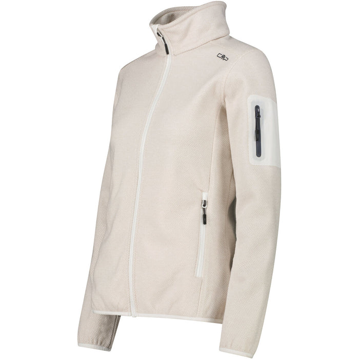CMP CMP WOMAN KNITTECH FLEECE JACKET Fleece 06XU B.CO GESSO-VANIGLIA