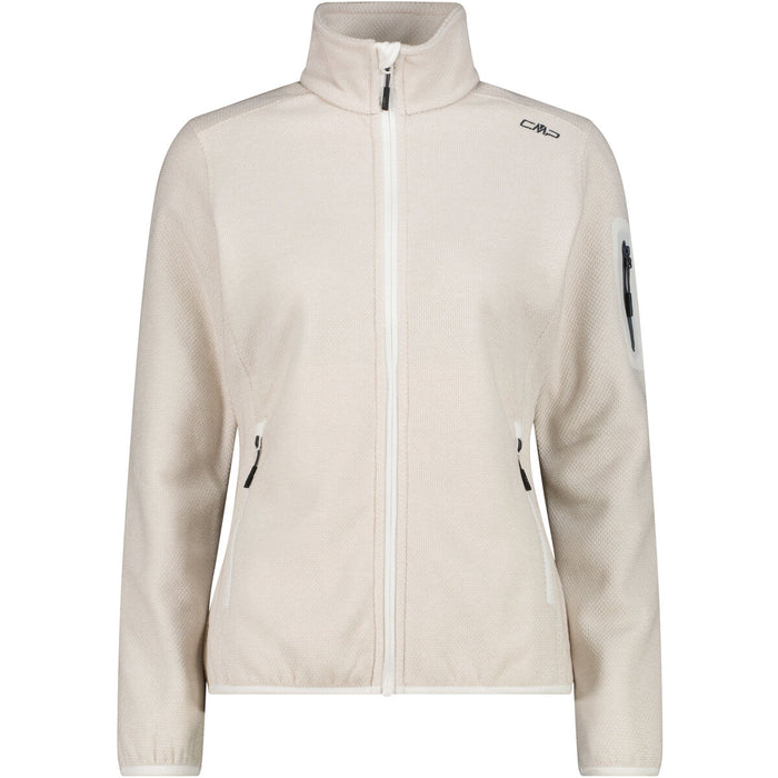 CMP CMP WOMAN KNITTECH FLEECE JACKET Fleece 06XU B.CO GESSO-VANIGLIA