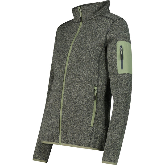 CMP CMP WOMAN KNITTECH FLEECE JACKET Fleece 08FZ Jungle-Green Tea