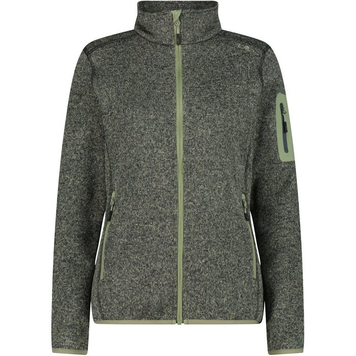 CMP CMP WOMAN KNITTECH FLEECE JACKET Fleece 08FZ Jungle-Green Tea