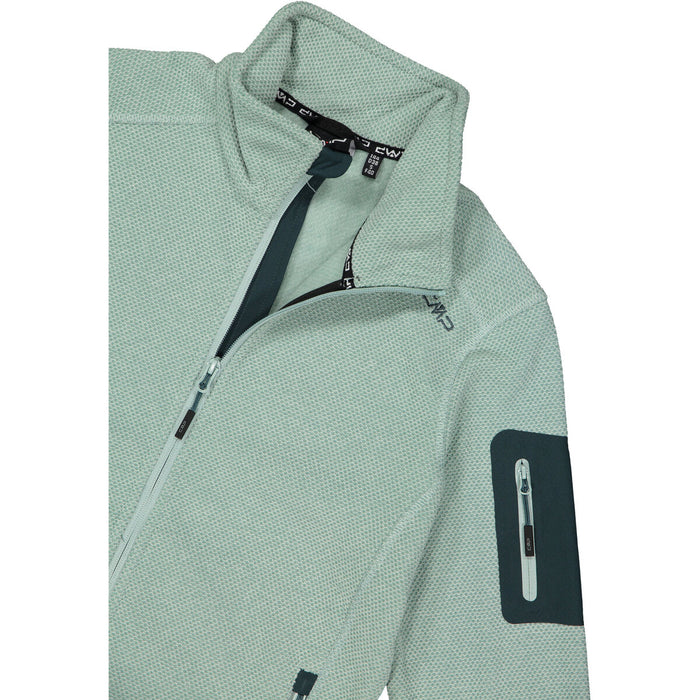 CMP CMP WOMAN KNITTECH FLEECE JACKET Fleece 09EU JADE-TREK GREEN