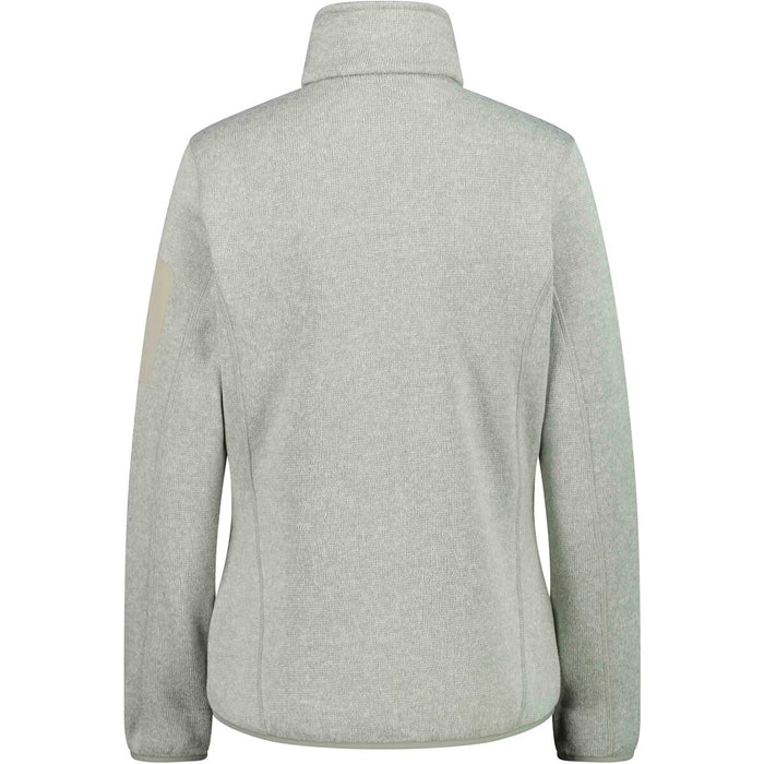 CMP CMP WOMAN KNITTECH FLEECE JACKET Fleece 11FV Pistaccio-Bianco
