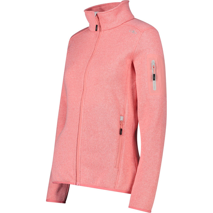 CMP CMP WOMAN KNITTECH FLEECE JACKET Fleece 19CP Pesca-Gesso