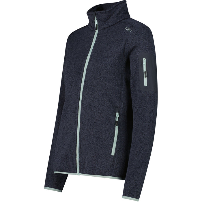 CMP CMP WOMAN KNITTECH FLEECE JACKET Fleece 20UU Titanio-Darker