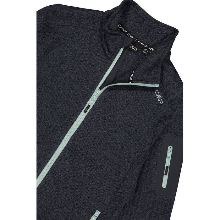 CMP CMP WOMAN KNITTECH FLEECE JACKET Fleece 20UU Titanio-Darker