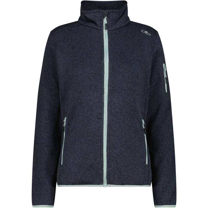 CMP CMP WOMAN KNITTECH FLEECE JACKET Fleece 20UU Titanio-Darker