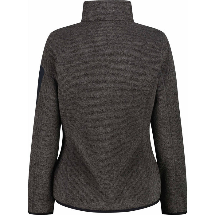 CMP CMP WOMAN KNITTECH FLEECE JACKET Fleece 31UZ Antracite-Cool Blue